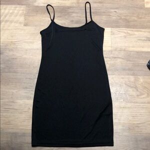 Black bebe Slip Dress Size S